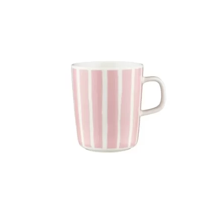 Oiva Piccolo Mug 250ml in white light pink