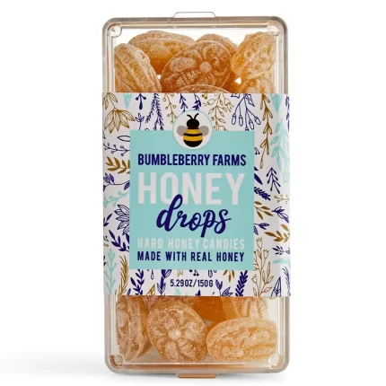 Bumbleberry Farms 'Honey Drops' Hard Honey Candies (150G)