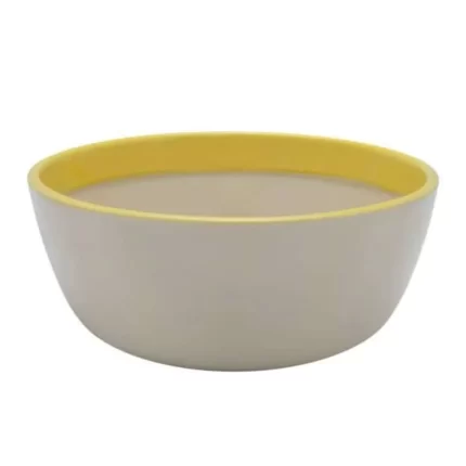 Play Bowl 19cm in beige and yellow