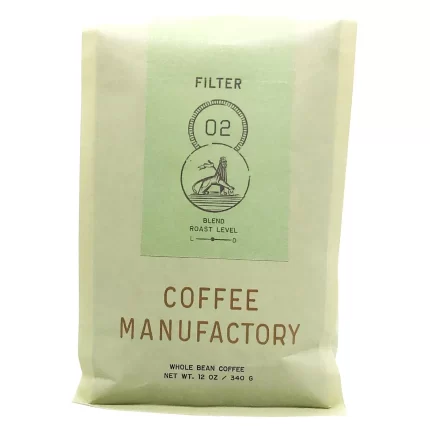 Coffee Manufactory '02: Filter' Coffee Beans (12OZ)