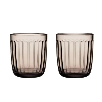 Raami Tumbler in linen set of 2