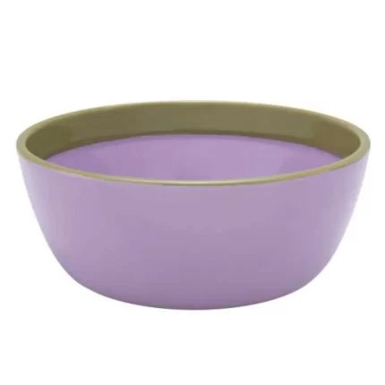 Play Bowl 19cm in lilac and olive