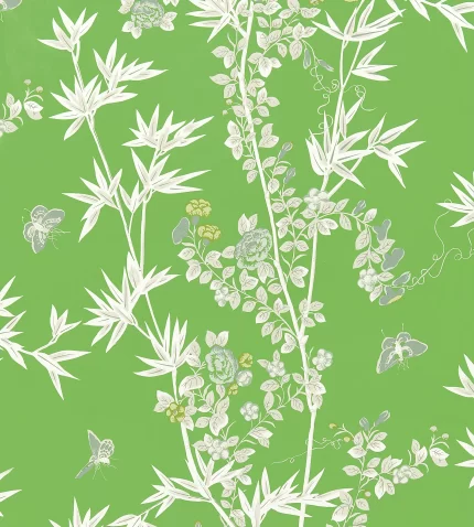 Sc 000416608 | Jardin De Chine Jade Scalamandre Fabric